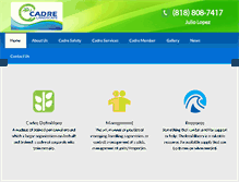 Tablet Screenshot of cadrelandscape.com